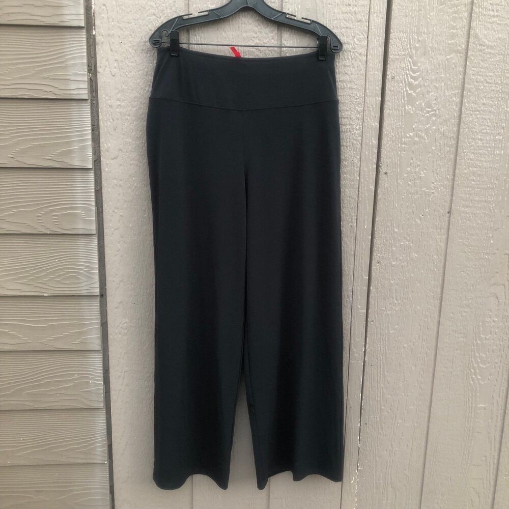 SPANX Go With The Flow Wide Leg Lined Pull-On Stretch Pants women’s size large
